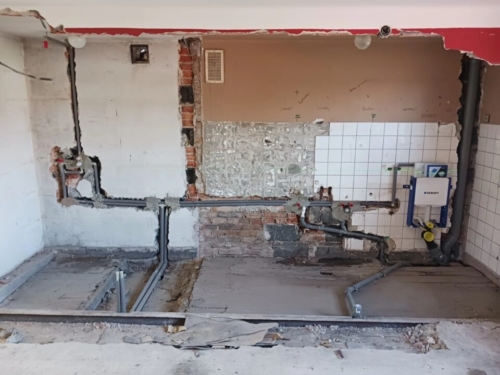 Poděbrady - Kompletní dodávka zednických a instalatérských prací